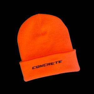 Embroidered Concrete Beanie
