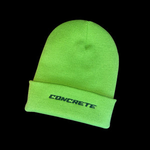 Embroidered Concrete Beanie